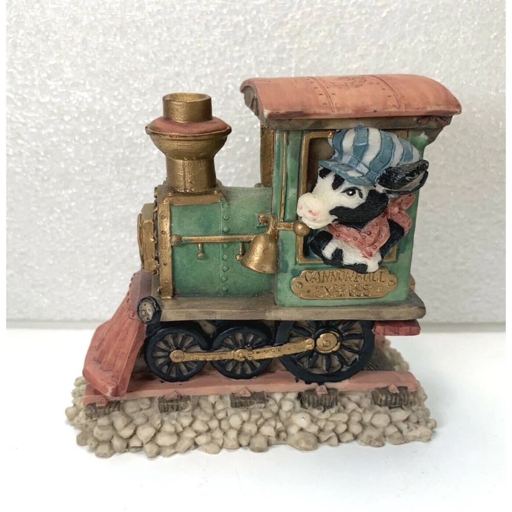 Ganz Cowtown Cowsey Jones Cannonbull Express Train‎ 3.5" Figurine 1993 CT030